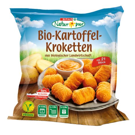 Spar Natur Pur Bio Kartoffeln Kroketten Ca St Ck G Online