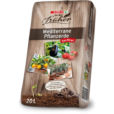 SPAR wie früher Mediterrane Pflanzenerde 20 Liter