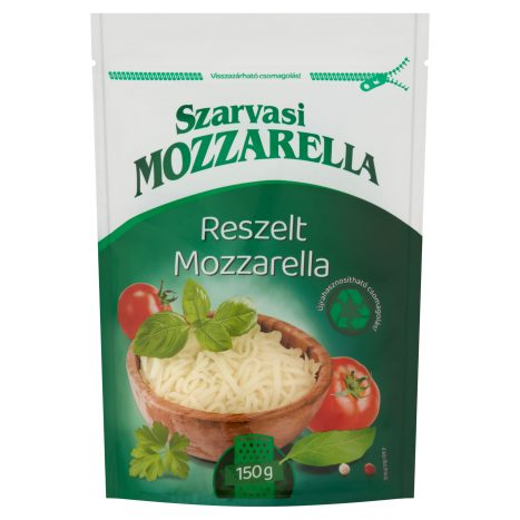 Szarvasi Reszelt Mozzarella 150 G SPAR ONLINE SHOP