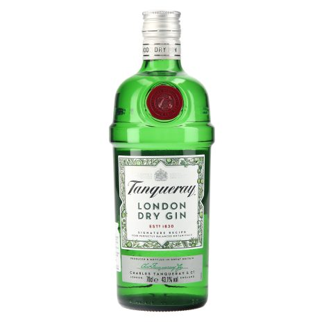 GIN TANQUERAY LONDON DRY GIN 0 70L Leta 1830 Je Charles Tanqueray