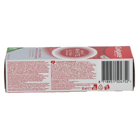 Colgate Zobna pasta Max White Ultra Active Foam, 50 ml