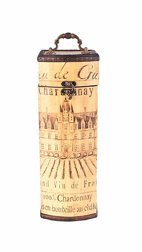 Produktbild von Sesco, Flasche Weinkiste Holz