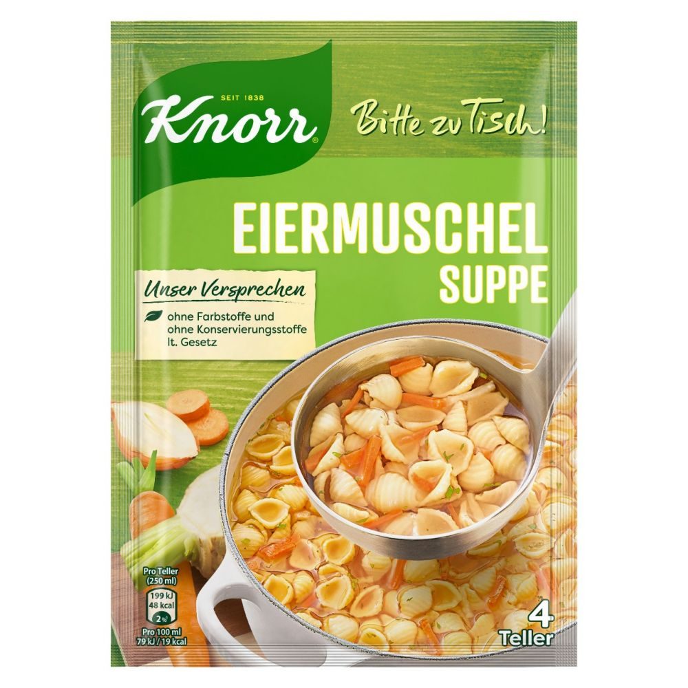Knorr Bitte zu Tisch Eiermuschelsuppe 4 Teller online kaufen | INTERSPAR