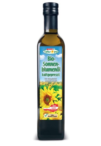 Produktbild von SPAR Natur*pur, Bio-Sonnenblumenöl kaltgepresst