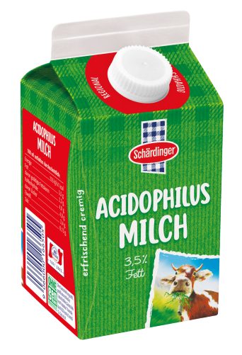 Produktbild von Schärdinger, Acidophilus Milch 3,5% Fett