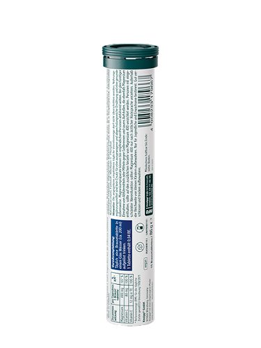 Produktbild von Kneipp, Magnesium 400 + Vitamine C+E Granatapfel Geschmack 15 Brausetabletten