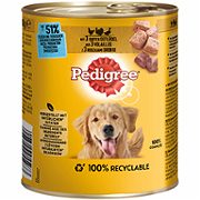 Pedigree Vital Hundefutter 3 Sorten Geflügel in Pastete