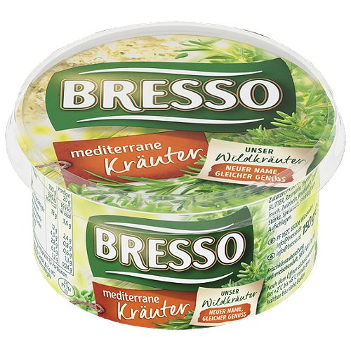 Produktbild von Bresso, Frischkäse Wildkräuter