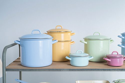 Produktbild von Riess, Topf Emaille Grün 22  cm