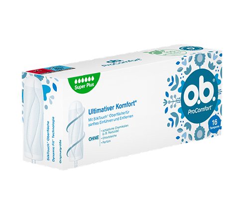 Produktbild von o.b. Pro Comfort, Tampons Super Plus 16 Stück