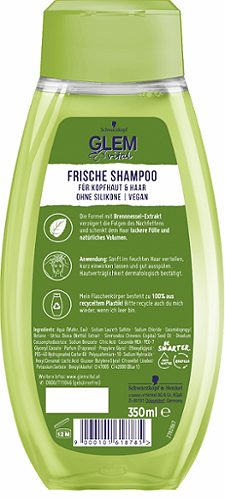 Produktbild von Glem Vital, Frische Shampoo Brennessel 350ml