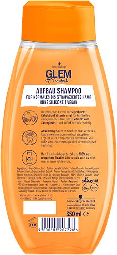 Produktbild von Glem Vital, Aufbau Shampoo Multivitamin 350 ml