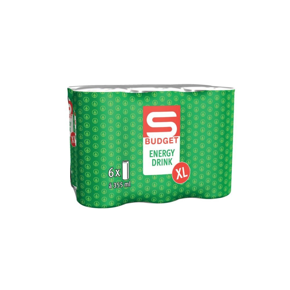 S-BUDGET Energy Drink Classic XL 6 x 355ml 2,13 L EINWEG online kaufen ...