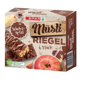 Spar Musliriegel Schoko Apfel 6 X 25g 150 G