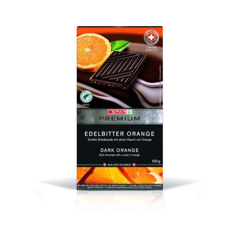 SPAR PREM. 100gEdelbitt.Orange  GVE 20