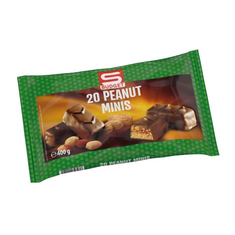 S-BUDGET Minis 400g Peanut      GVE 18