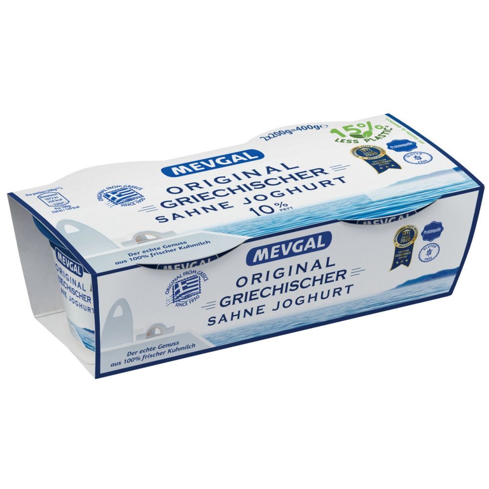 Mevgal Griechischer Sahnejoghurt 10 2 x 200g 400 G online kaufen INTERSPAR