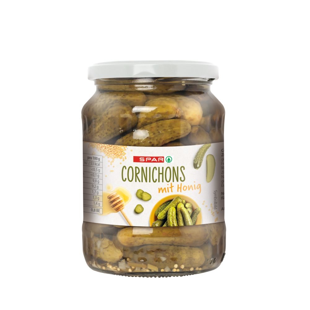 SPAR Cornichons mit Honig 350 G online kaufen INTERSPAR