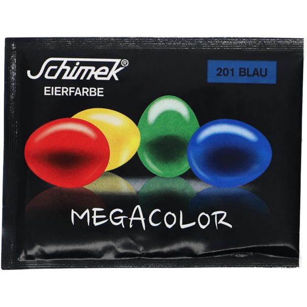 Megacolor Eier-farbe 5g blau    GVE 20
