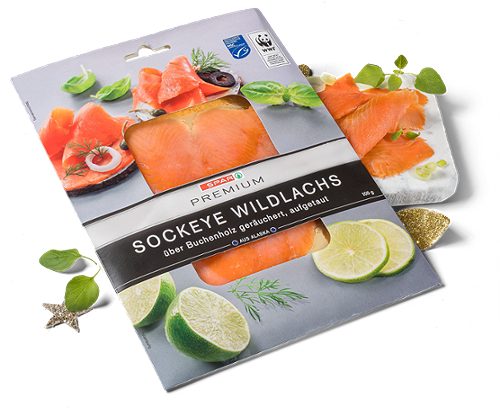 Produktbild von SPAR PREMIUM, MSC Sockeye Wildlachs
