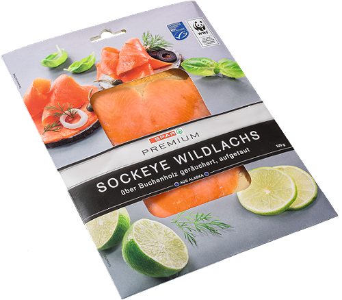 Produktbild von SPAR PREMIUM, MSC Sockeye Wildlachs