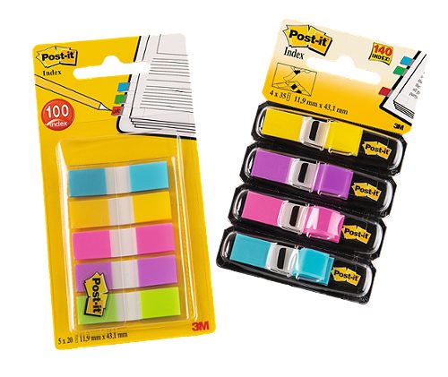 Produktbild von Post it, Haftstreifen 5 x 100 Blatt