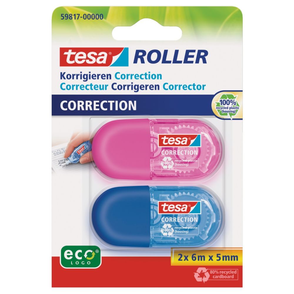 Tesa Korrektur-roller Mini 2er  GVE 5