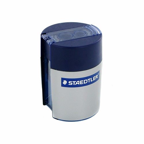 Produktbild von Staedtler, Doppelspitzdose blau