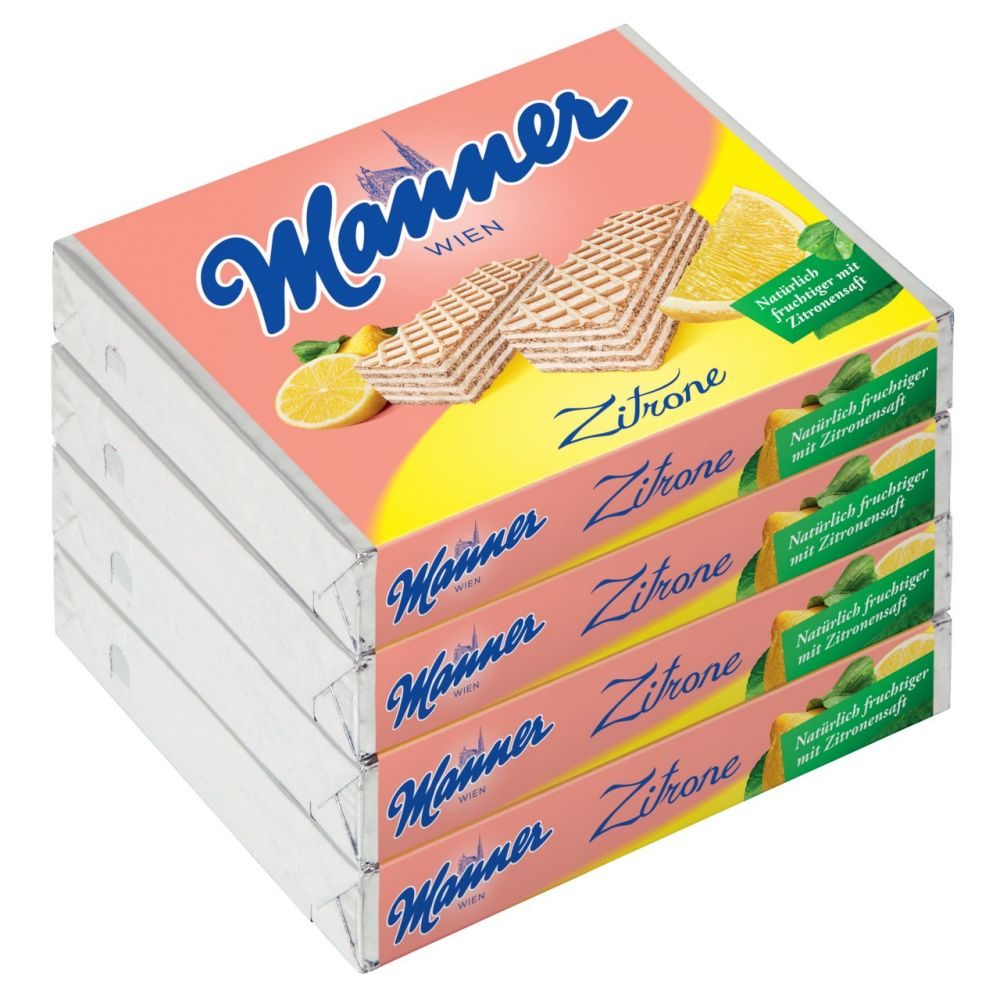 Manner Schnitten Zitronencreme 4 x 75g 300 G online kaufen | INTERSPAR