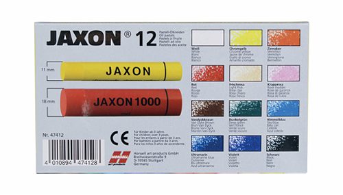 Produktbild von Jaxon, Ölkreiden Pastell 12 Farben