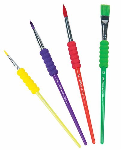 Produktbild von Faber Castell, Pinselset Soft Touch 4 verschiedene Größen