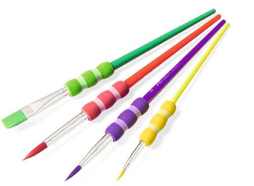 Produktbild von Faber Castell, Pinselset Soft Touch 4 verschiedene Größen