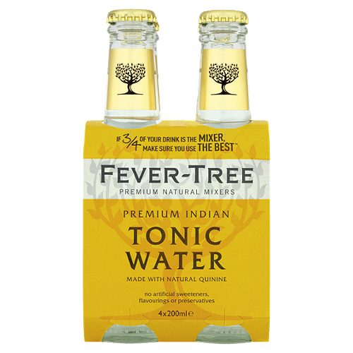 Produktbild von Fever-Tree Premium Natural Mixers, Indian Tonic Water 4x0,2l