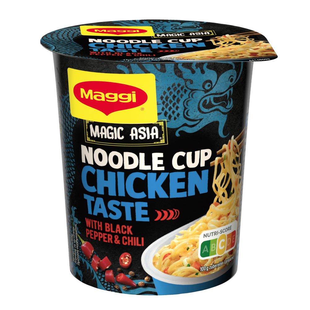 Maggi Magic Asia Instant Nudel Cup Chicken with black pepper online