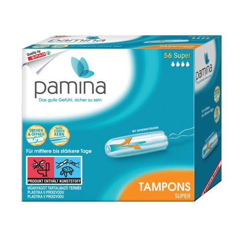 Produktbild von pamina, Tampons Super 56 Stück