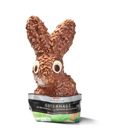 SPAR PREMIUM Osterhase mit Mandelsplittern 335g