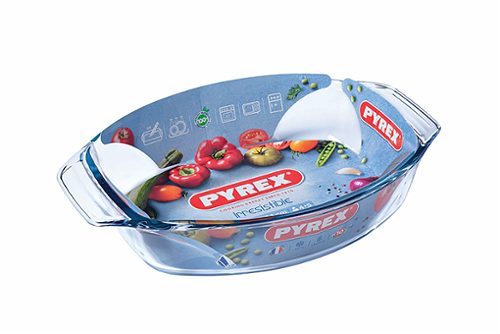 Produktbild von Pyrex Irresistible, Bräter 35x24 cm oval mit Griff