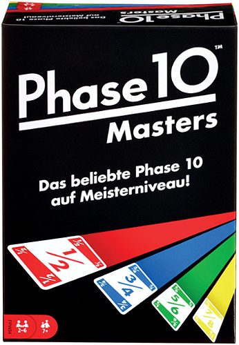 Produktbild von Mattel Games, Phase 10 Masters Kartenspiel