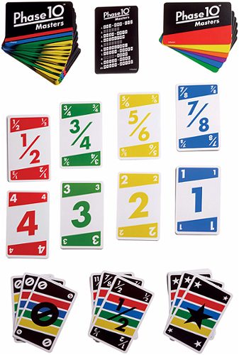 Produktbild von Mattel Games, Phase 10 Masters Kartenspiel