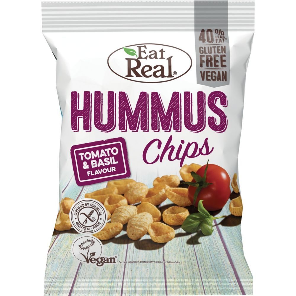 Eat Real Hummus Chips Tomato & Basil 135 G online kaufen INTERSPAR