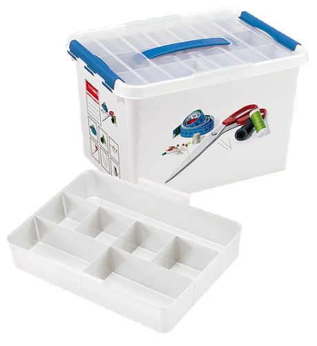 Produktbild von Sunware, Nähkasten 22L weiß
