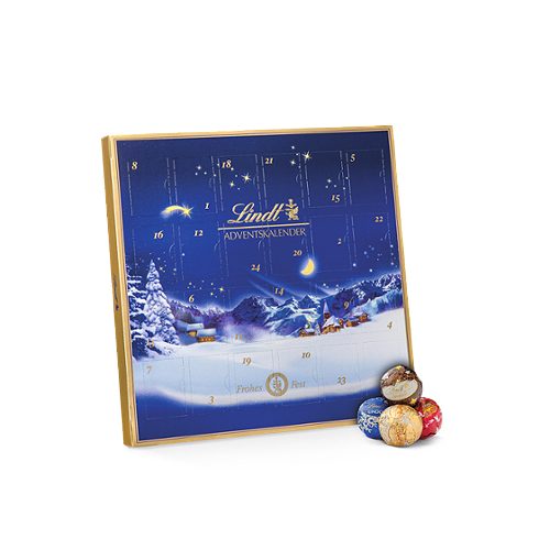 Produktbild von Lindt, Adventkalender Weihnachtszauber