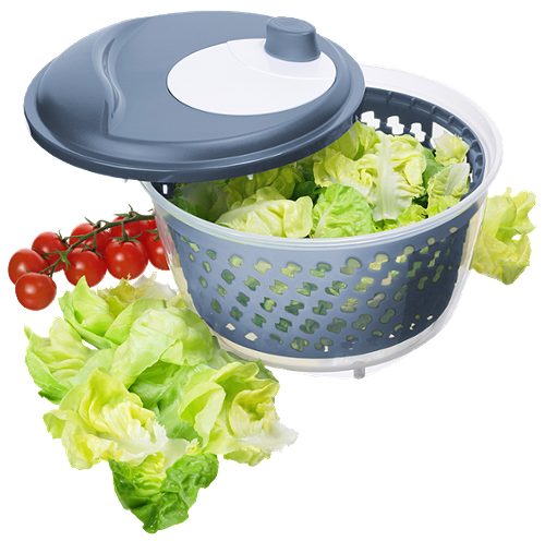 Produktbild von Rotho Fresh, Salatschleuder Fresh 4,5L horizon blue