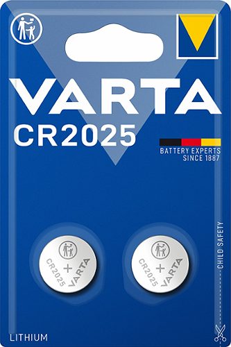 Produktbild von Varta, Knopfzelle CR2025 2 Stück