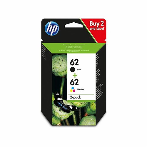 Produktbild von HP, Druckerpatone 62/ 62 Multipack Schwarz & Farbe