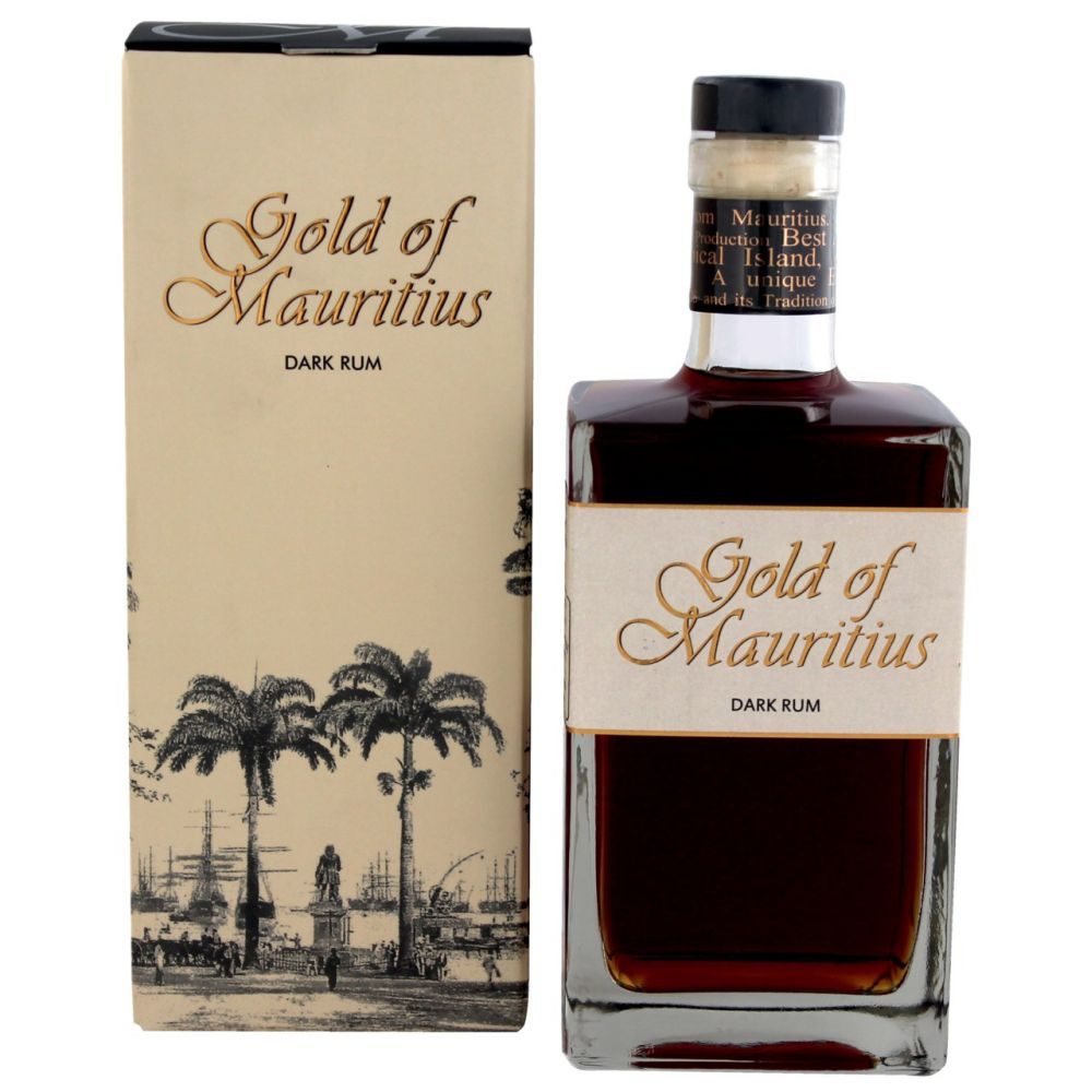 Gold of Mauritius Dark Rum 07l  GVE 6
