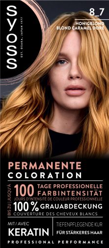 Produktbild von Syoss, Haarcoloration Honigblond 8-7 1 Stück
