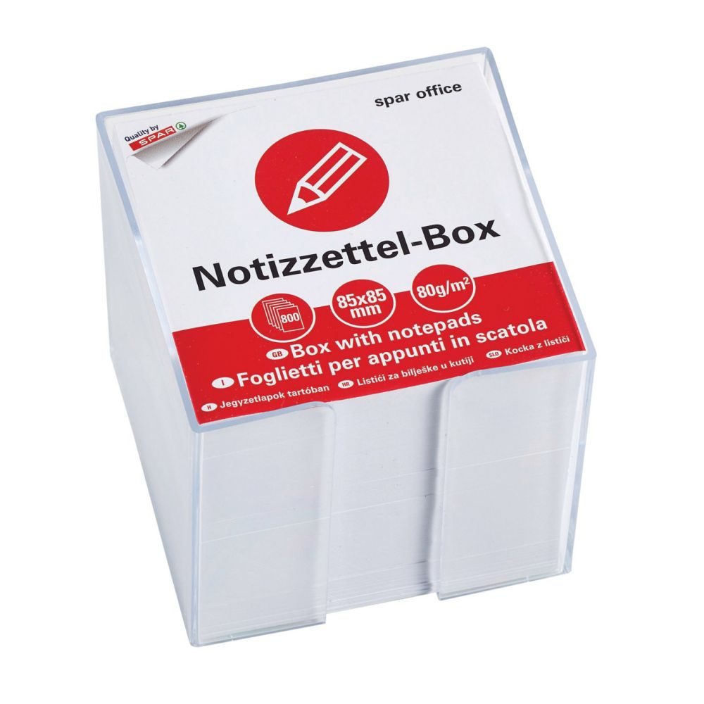 OFFICE Zettel- box 800 Blatt    GVE 6
