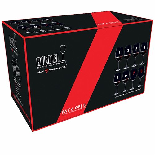 Produktbild von Riedel Vinum, Weinglas Cabernet Sauvignon/Merlot 8er-Set