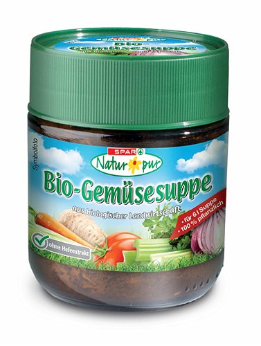 Produktbild von SPAR Natur*pur, Bio-Gemüsesuppe ohne Hefe